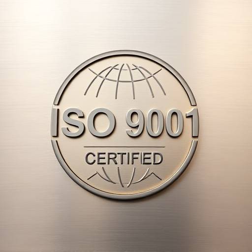Logo da certificaäão ISO 9001